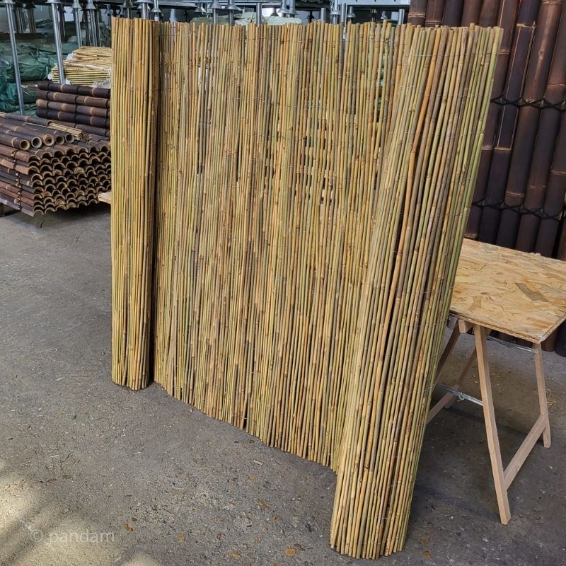 Canisse en bambou entier haute qualité | Rouleau de 6 mètres