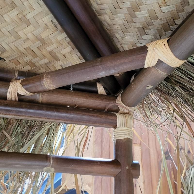 bar bambou exterieur style paillotte