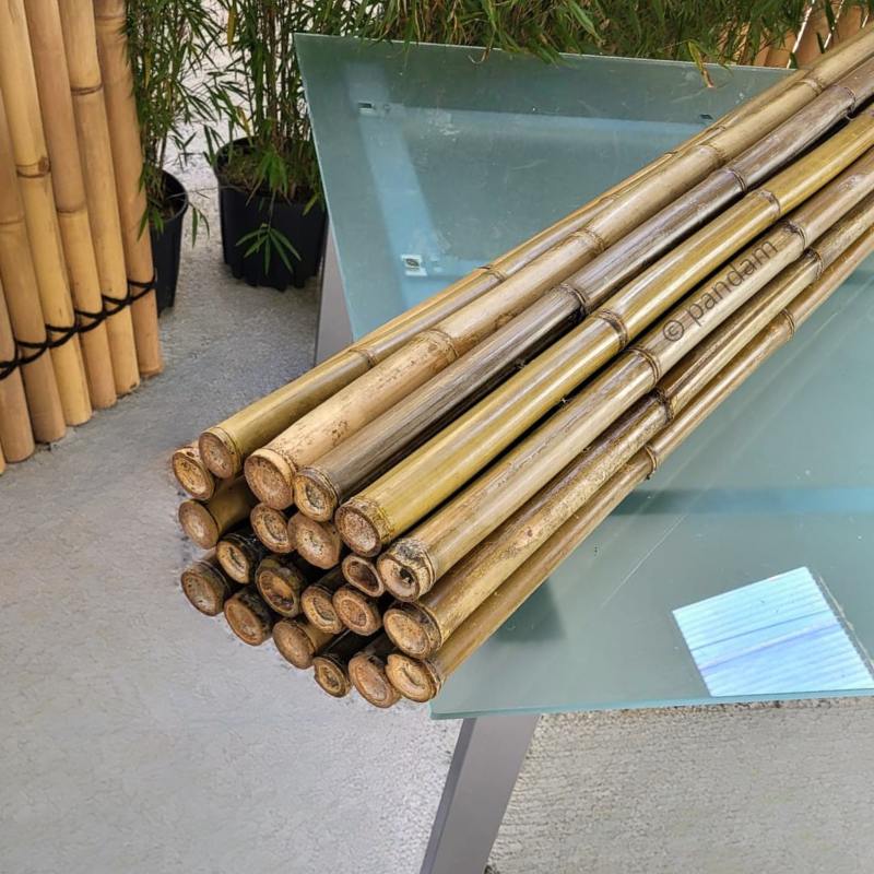 cloture bambou jardin 2m