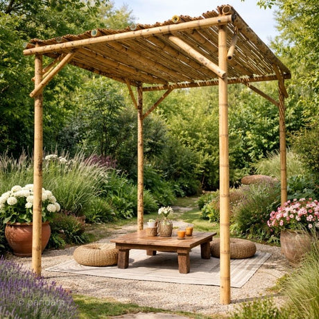 Pergola en bambou en kit | Bambou de construction diamètre 5-9 cm