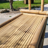 Tiki bar - lamelles de bambou