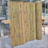 canisse en bambou pour toit de pergola