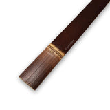 Lamelle de bambou noire - marron foncé 1 à 3 mètres