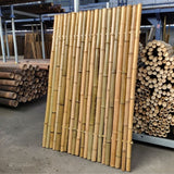 Panneau en bambou naturel avec nuances de couleur