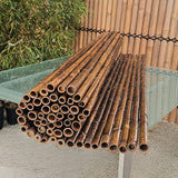 Clôture en Bambou Brise Vue Noire