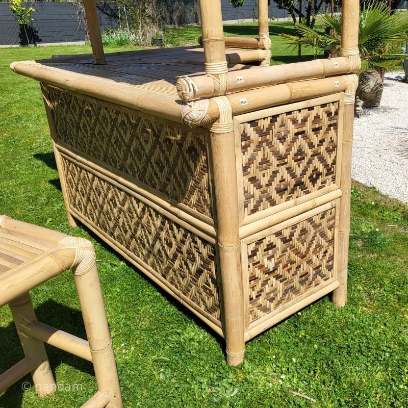 Tressage bar bambou clair